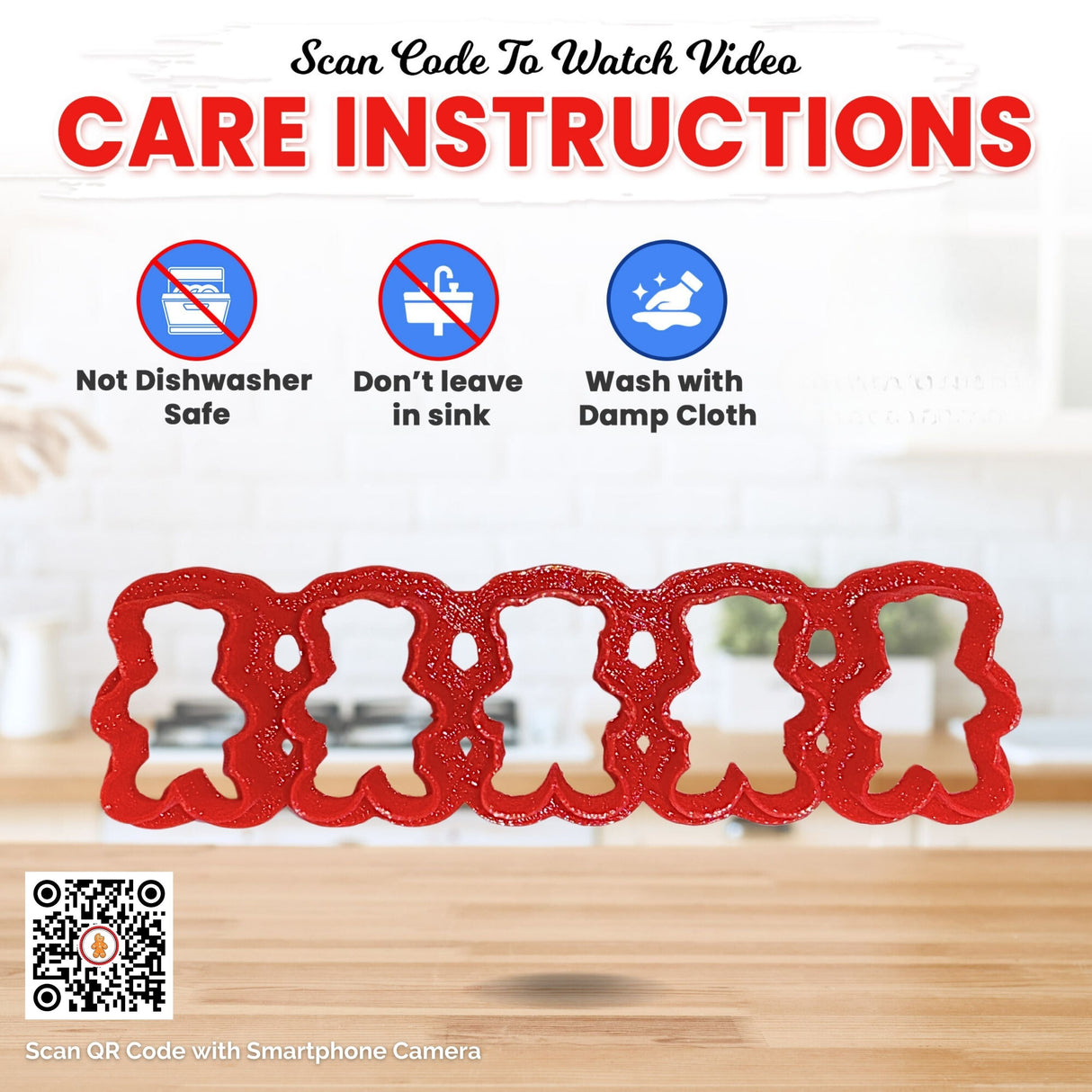 Teddy Bear Cracker Multi Cutter 1 1/8 in PC0472