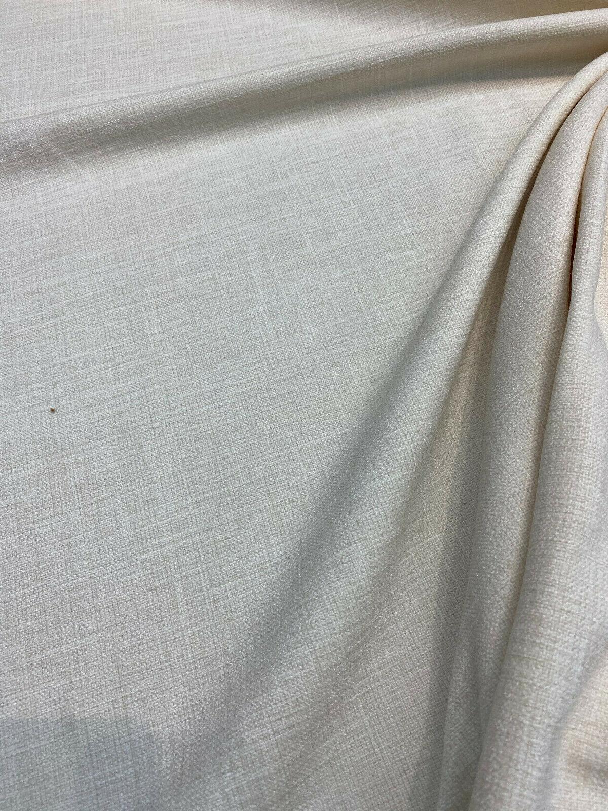 Roxy Cream Bisque Soft Chenille Upholstery Fabric - Cream Bisque, 55" Width (1 Yard)