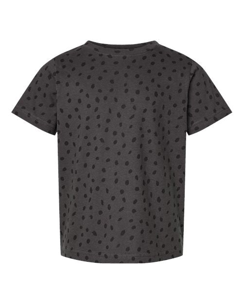 RADYAN® Toddler Fine Jersey Crew Neck Short Sleeve Tee - 3321