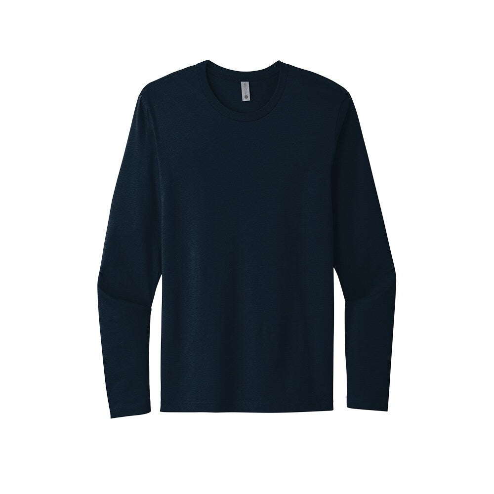 Next Level® Soft & Lightweight Cotton Crewneck Long Sleeve Tee