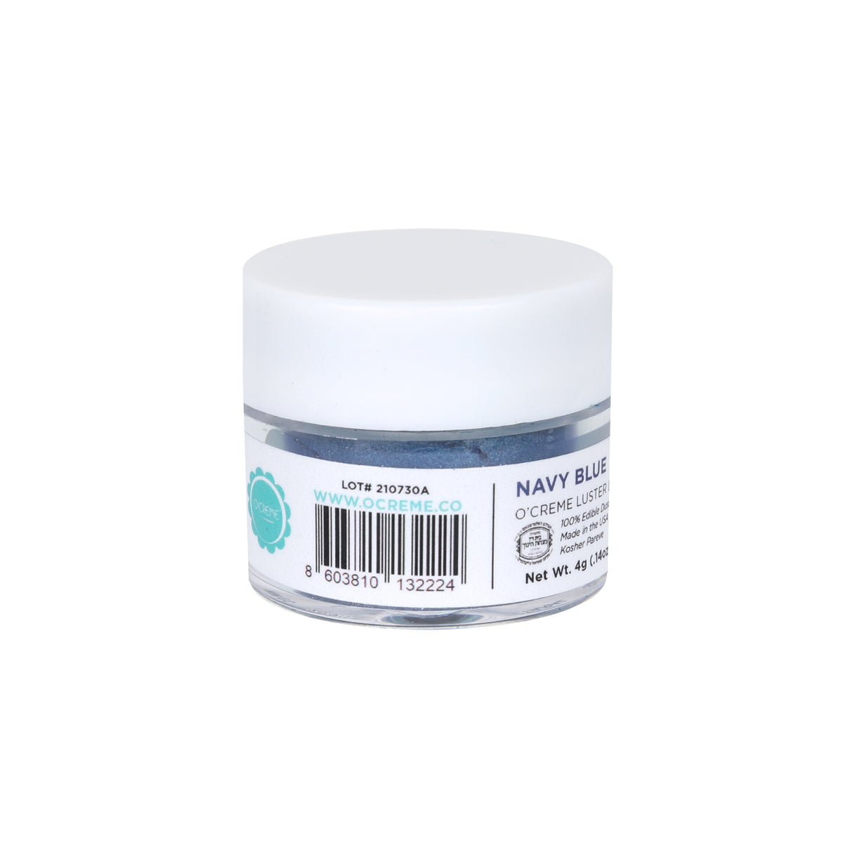 O'Creme Navy Blue Luster Dust, 4 gr.