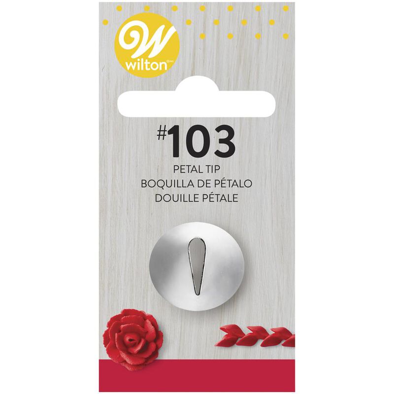 Wilton #103 Petal Cake Decorating Tip