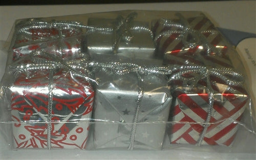 ছোট উপহার প্যাকেজ সাজসজ্জা - ৬ প্যাক