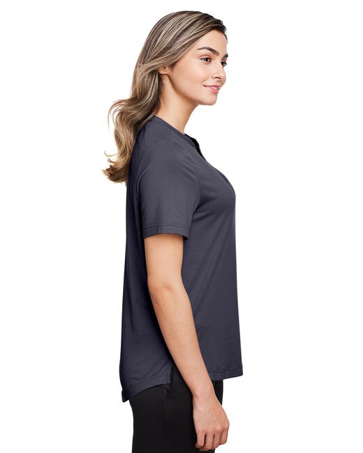North End® Ladies JAQ Snap Up Stretch Performance Polo