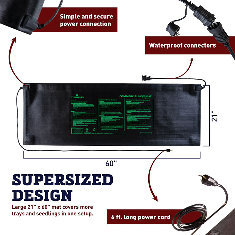 Jump Start Heat Mat 21” x 60”