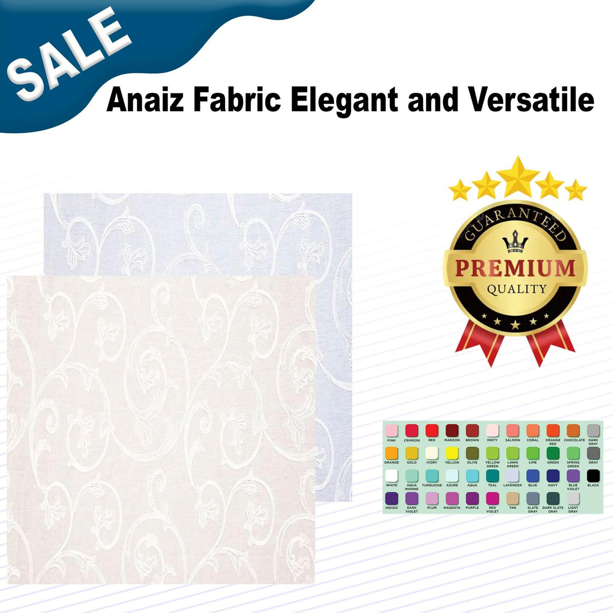 Anaiz Fabric Elegant and Versatile