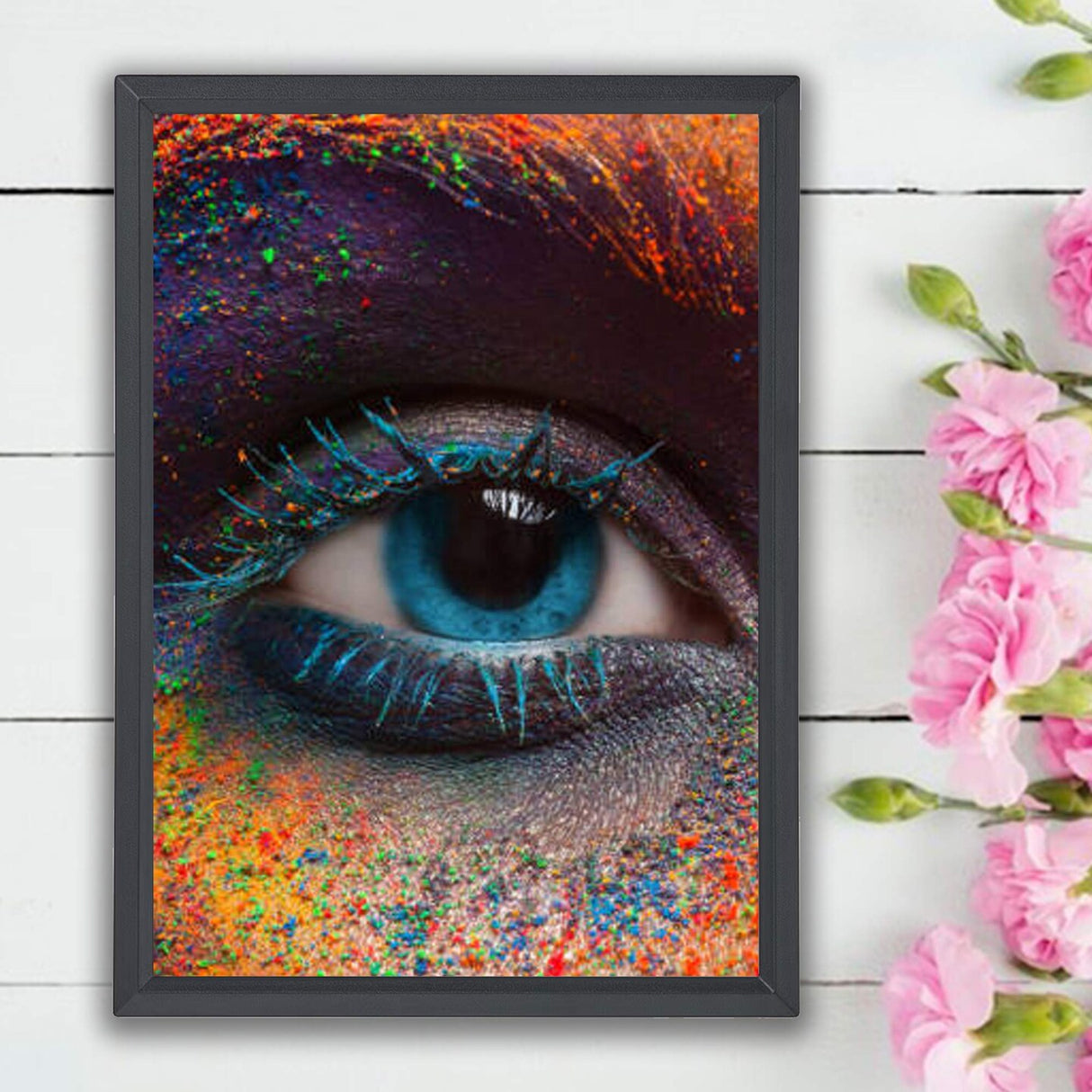 5x7 Black Picture Frame – Lightweight, Durable, Easy Display – Wall or Tabletop Use