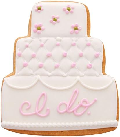 Ann Clark Tiered Wedding Cake Cookie Cutter, 3.75"