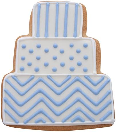Ann Clark Tiered Wedding Cake Cookie Cutter, 3.75"