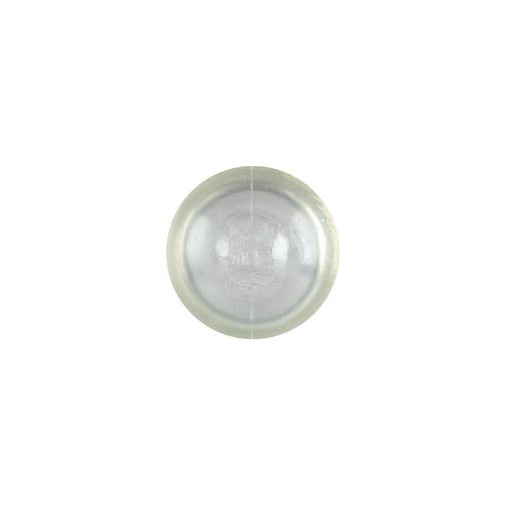 Translucent Dome Shaped Shank Back Plastic Button - 20L/12.5mm