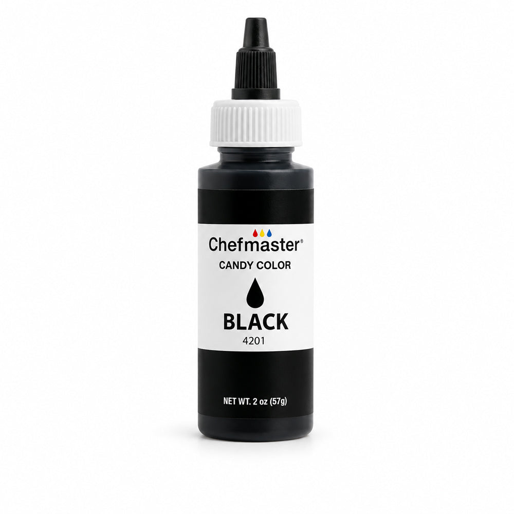 Chefmaster Black Liquid Candy Color, 2 Oz