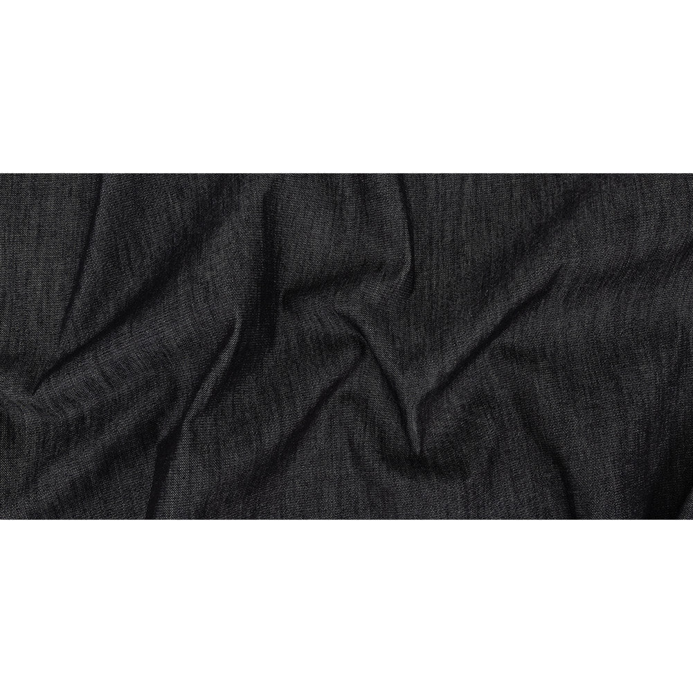 Heavyweight Blue Graphite Cotton Denim Twill