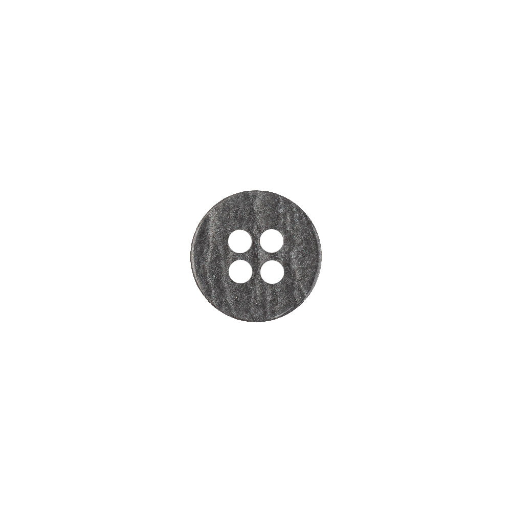 Light Gray Iridescent 4-Hole Plastic Button - 16L/10mm
