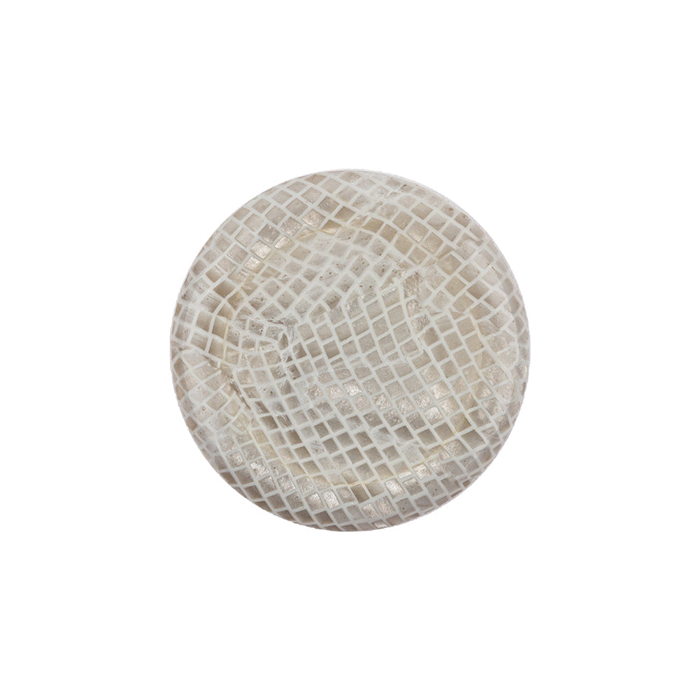 Snake and White Shank Back Plastic Button - 34L/21.5mm