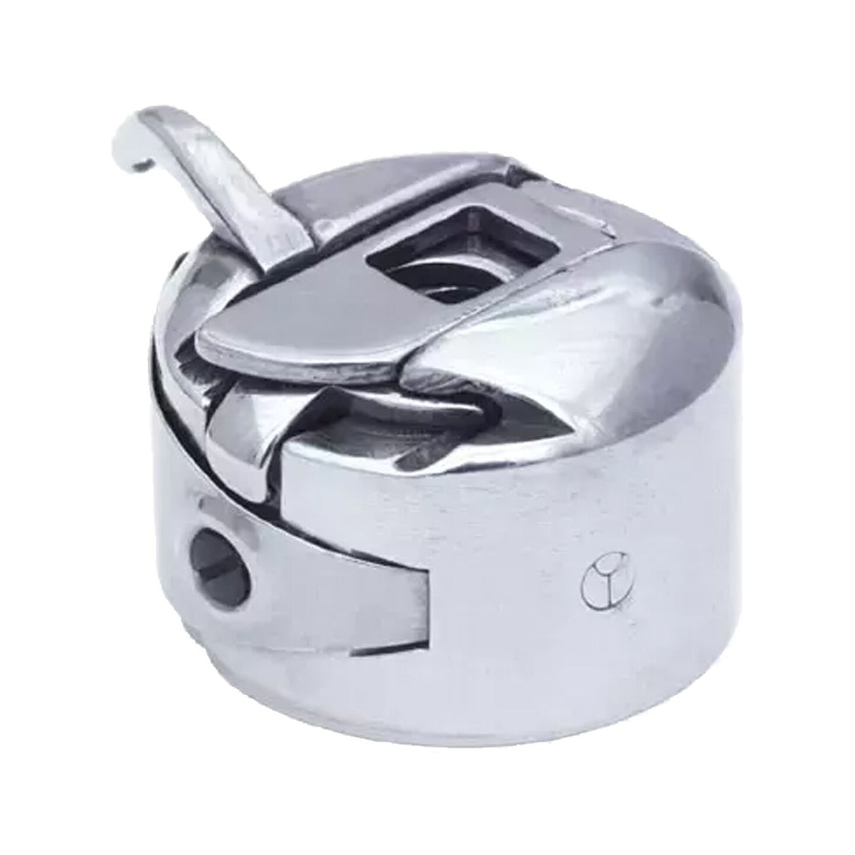TOWA NBL Bobbin Case Silver Compact Metal Design for Smooth Thread Tension Sewing