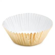 Gold Foil Standard Size Baking Cups - 500 Count
