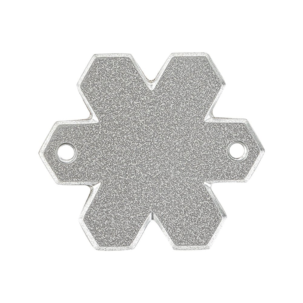 Vintage Swarovski Vitrail Medium Snowflake Sew-On Rhinestone - 30mm