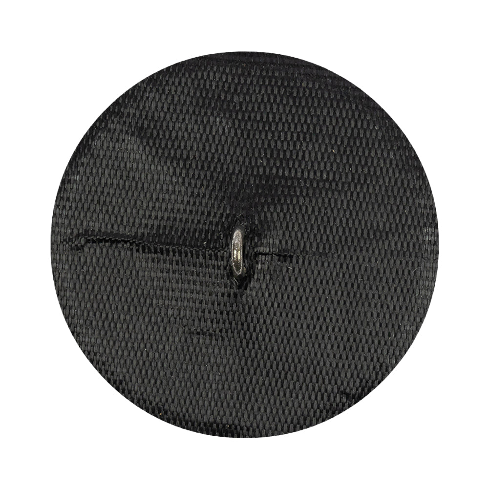 Vintage Gunmetal Chop Beaded Dome Shaped Shank Back Button - 52L/33mm
