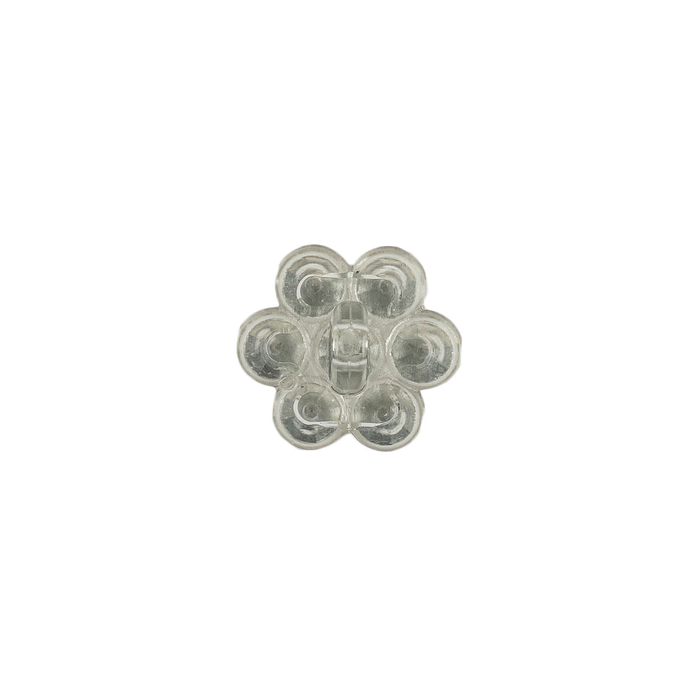 Vintage Crystal Rhinestones Transparent Daisy Shank Back Button - 20L/12.5mm