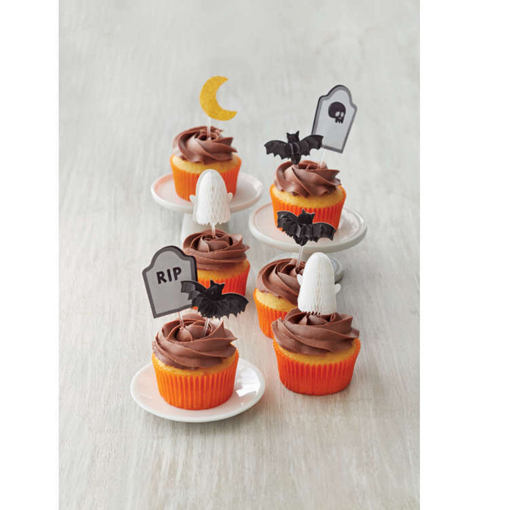 Wilton Halloween Cupcake Toppers, Pack of 8