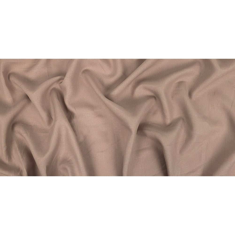 Dusty Mauve Linen and Rayon Woven