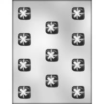 Square Gift Package With Bow Chocolate Mold