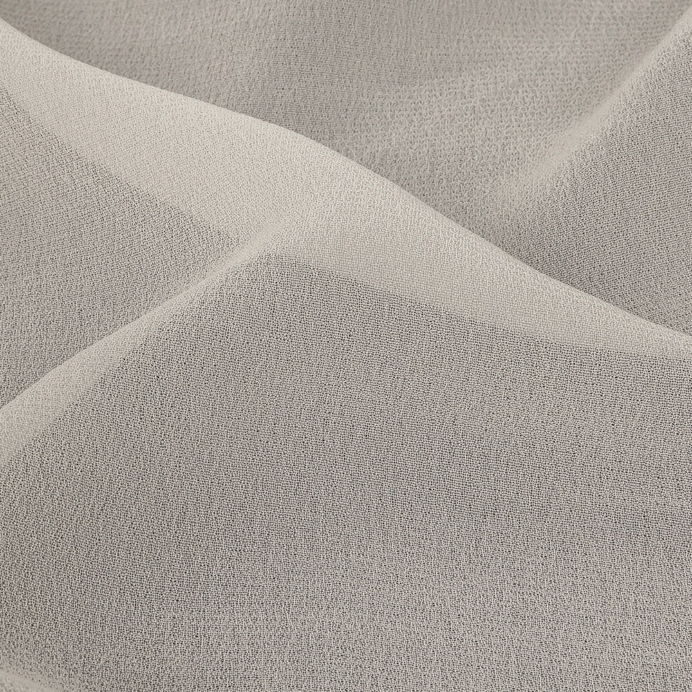 Famous Australian Designer White Viscose Georgette