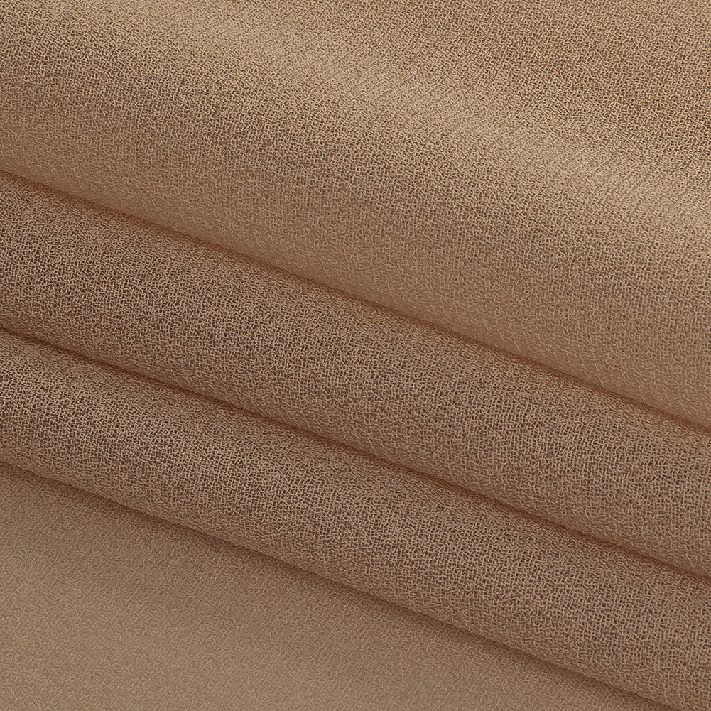 Famous Australian Designer Hazelnut Viscose Georgette