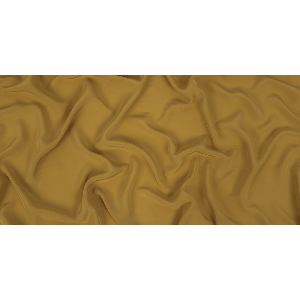 Famous Australian Designer Gold Crepe de Chine Viscose Lining