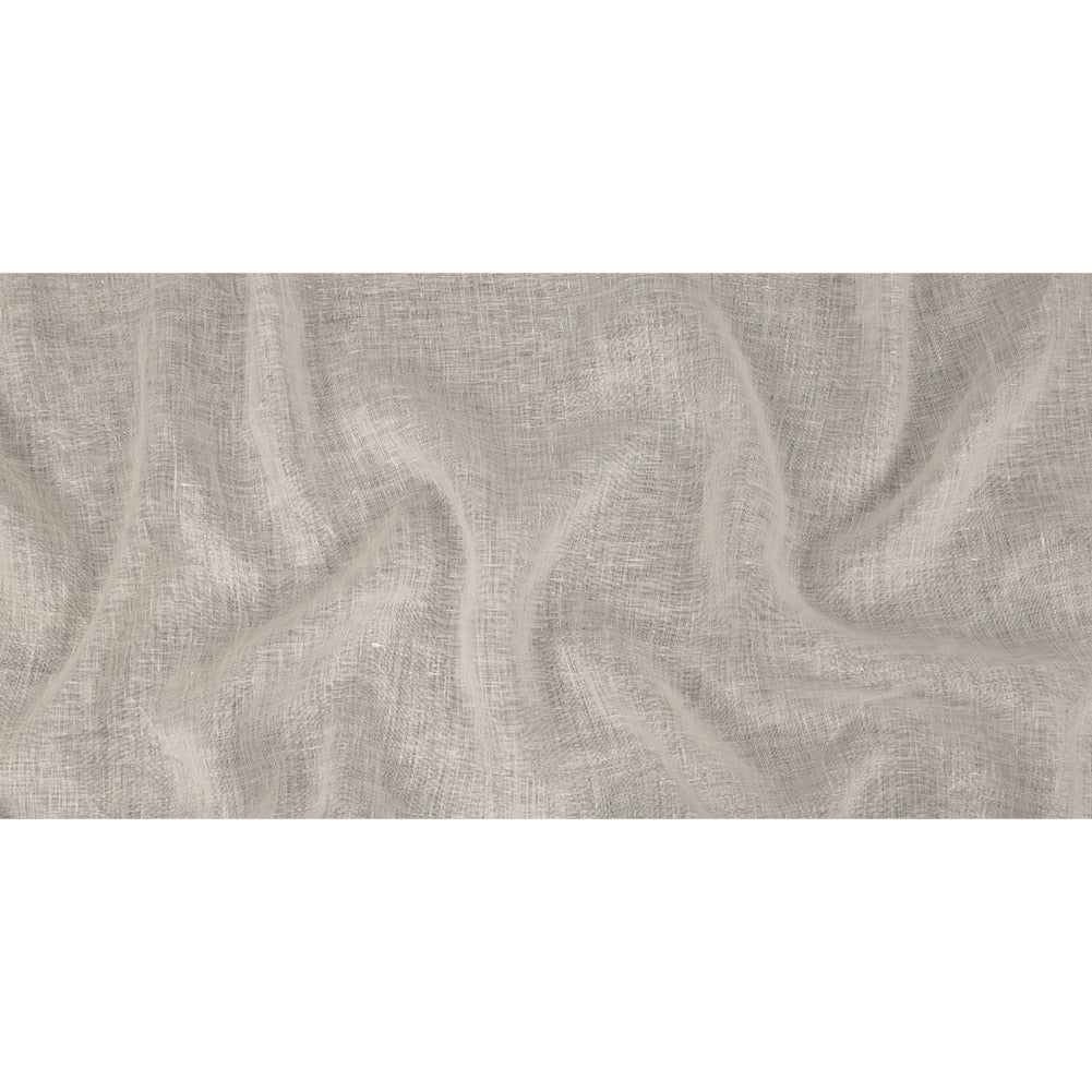 Famous Australian Designer Egret Lightweight Linen Poplin