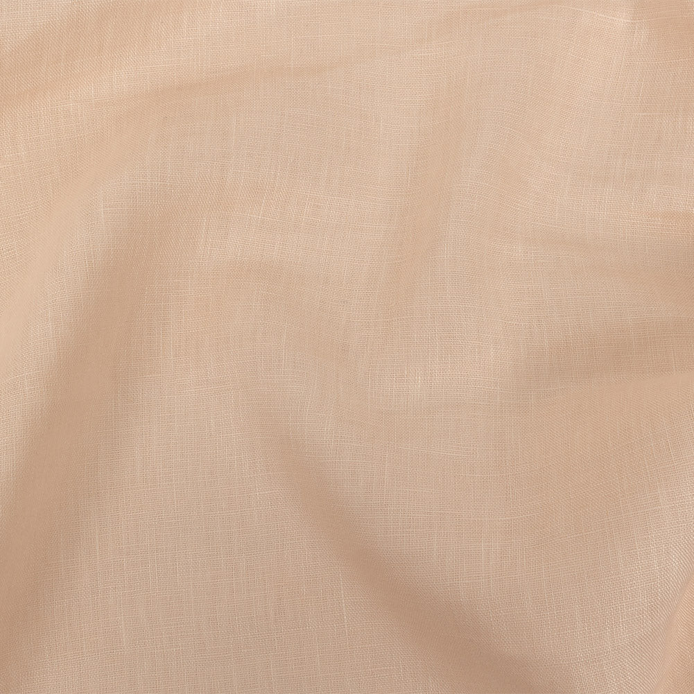 Famous Australian Designer Shell Plain Textured Linen Woven