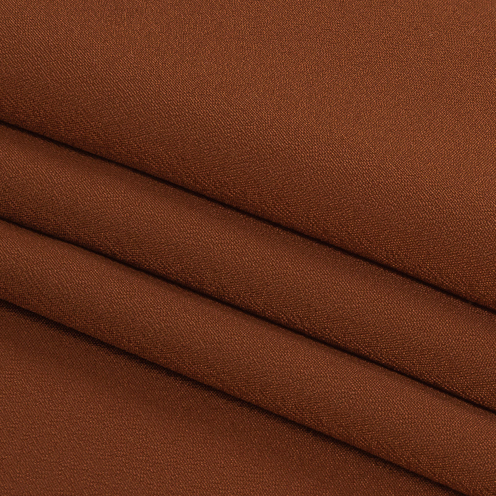 Famous Australian Designer Bronze Polyester Crepe de Chine Lining