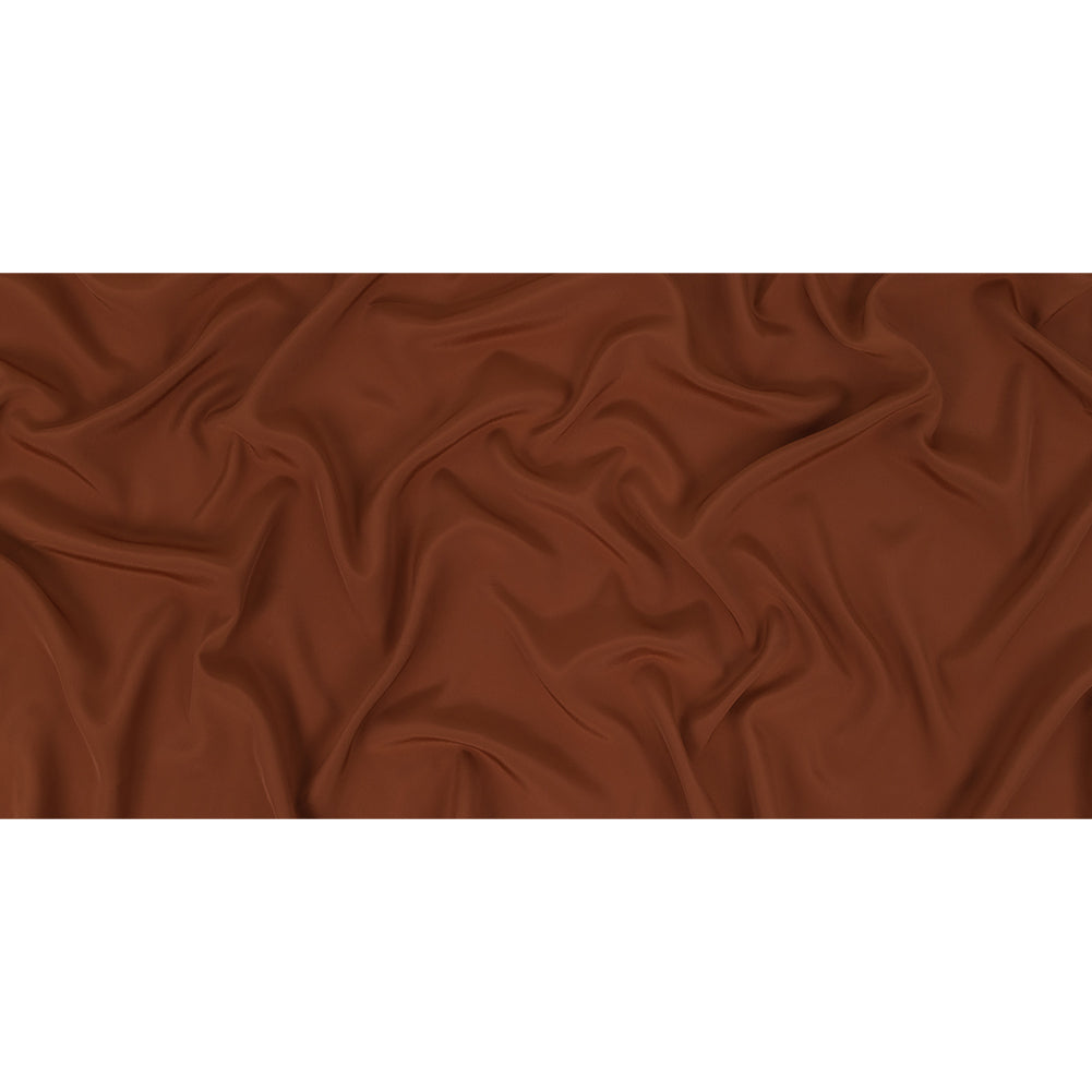 Famous Australian Designer Bronze Polyester Crepe de Chine Lining