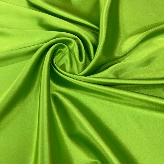 1 Yard 60” Stretch Charmeuse Satin Fabric – 195 GSM, Silky 2 Way Stretch for Bridal, Evening Dresses & Event Décor (97% Polyester, 3% Spandex)