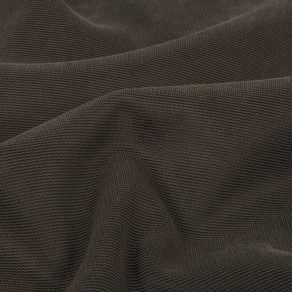 Italian Turkish Coffee Stretch Ponte Knit