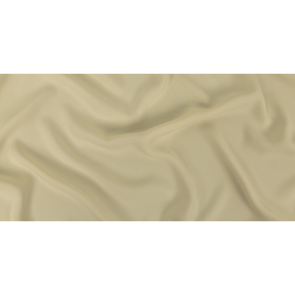 Cannoli Cream Smooth Stretch Polyester Twill