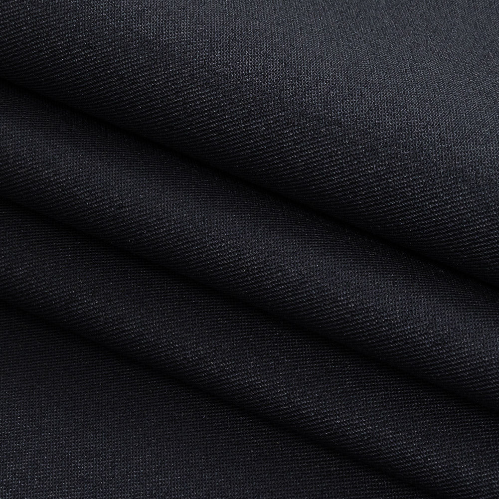 Helmut Lang Night Navy Stretch Polyester Twill
