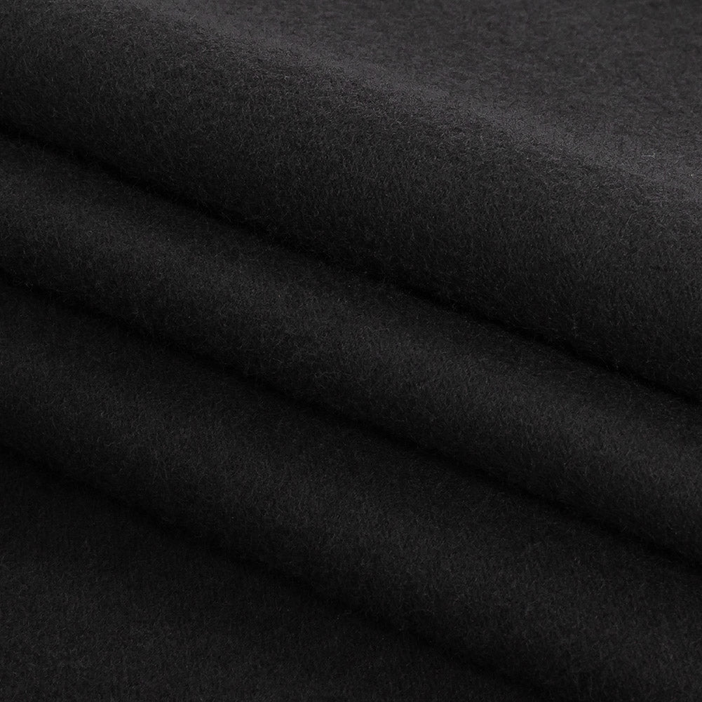 Theory Black Cotton Brushed Twill Lining