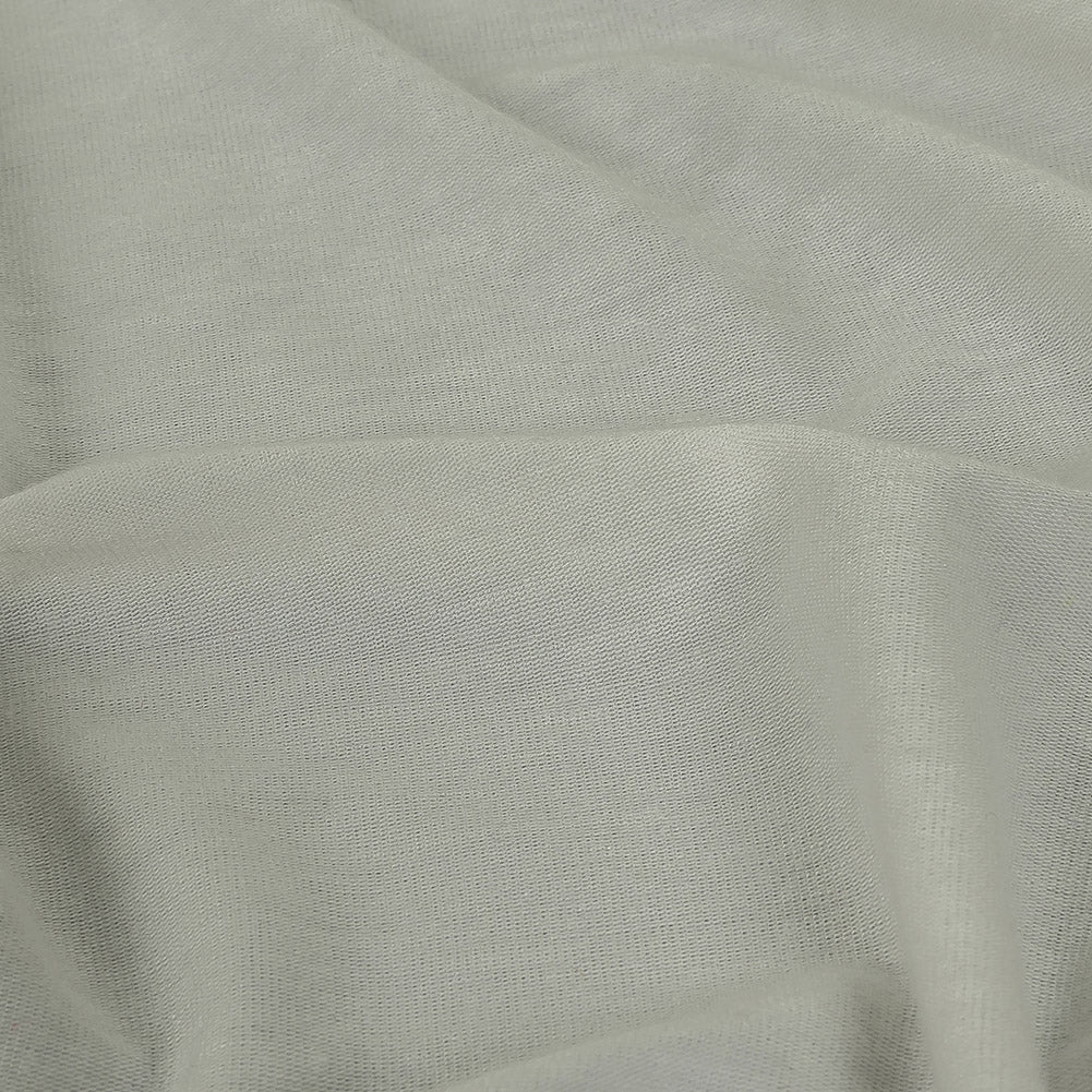 Off-White Stretch Rayon Jersey
