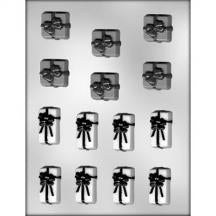 Square Gift Package Chocolate Mold