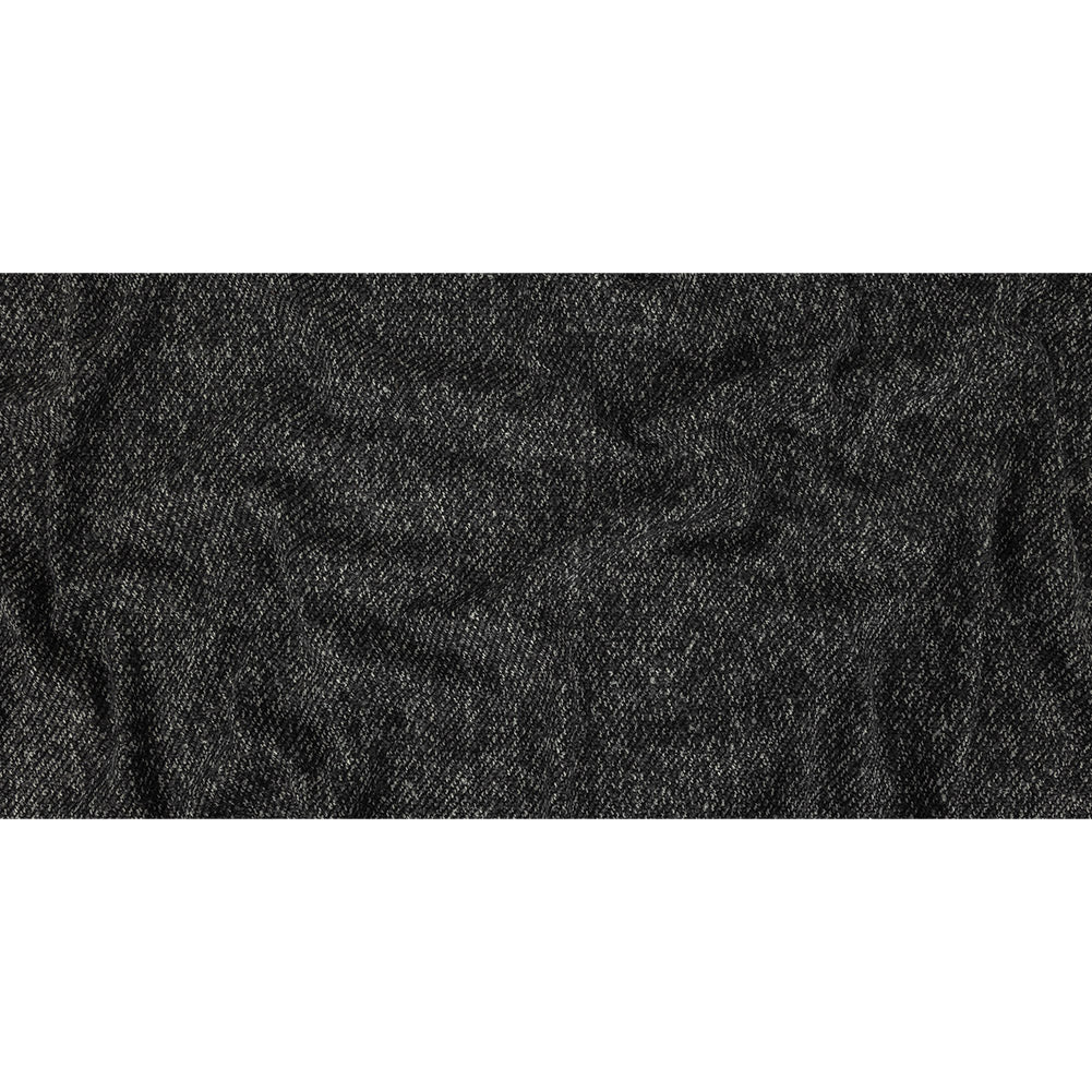 Black, Griffin and Lightest Sky Boucled Twill