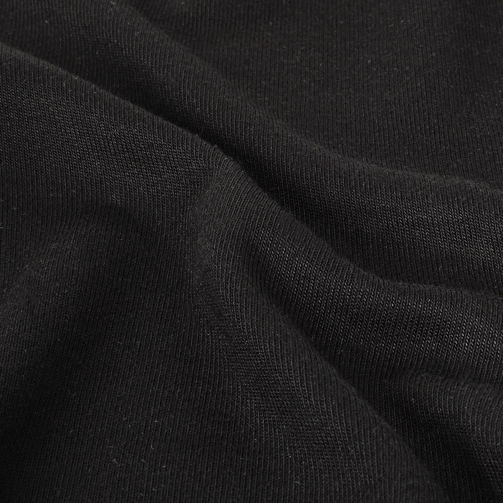 Black Beauty Rayon Interlock Knit