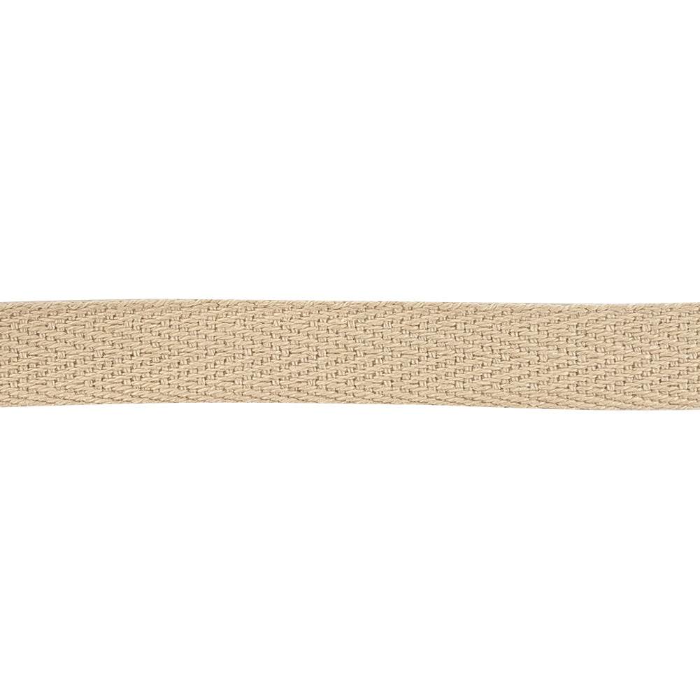 Brown Rice Cotton Twill Tape - 0.5"