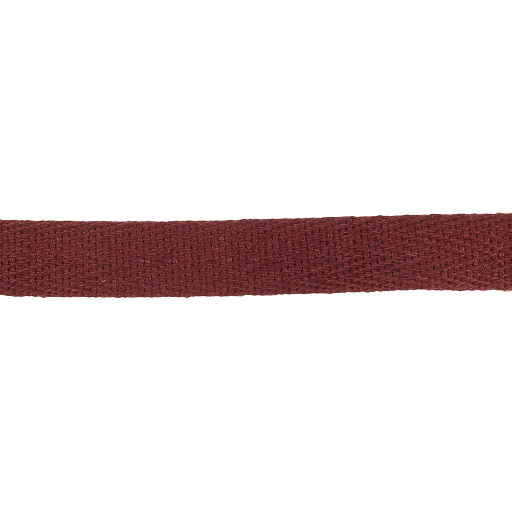 Tibetan Red Cotton Twill Tape - 0.5"