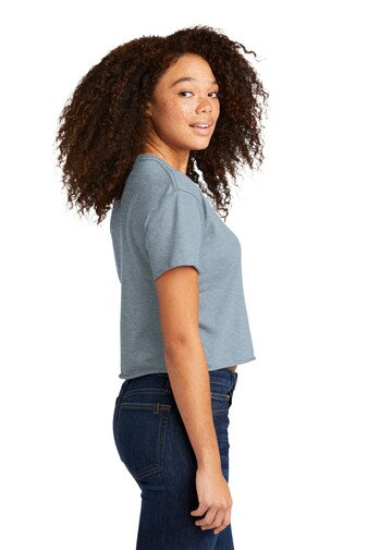 Next Level® Women’s Crewneck Short Sleeve Festival Cali Crop Top