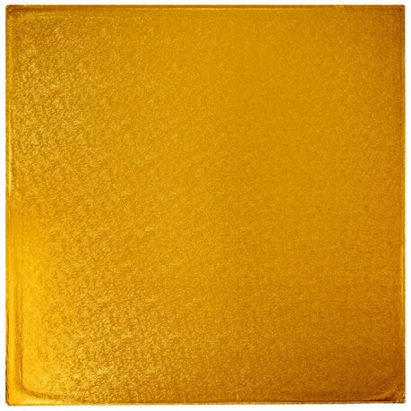 20" Square Gold Cake Board for Wedding Cakes