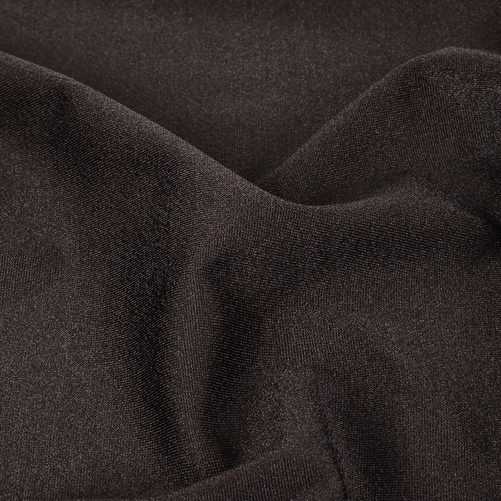 Dark Brown Lightweight Nylon Tricot