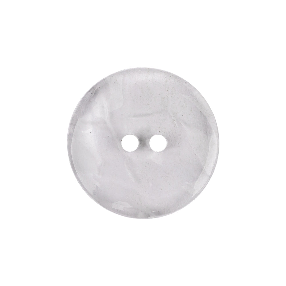 Transparent Swirl Textured 2-Hole Plastic Button - 36L/23mm