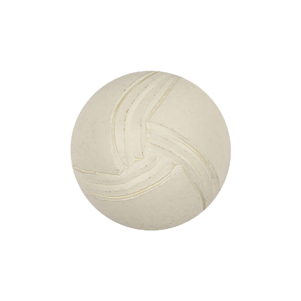 Italian Cannoli Cream Abstract Dome Shaped Shank Back Button - 36L/23mm