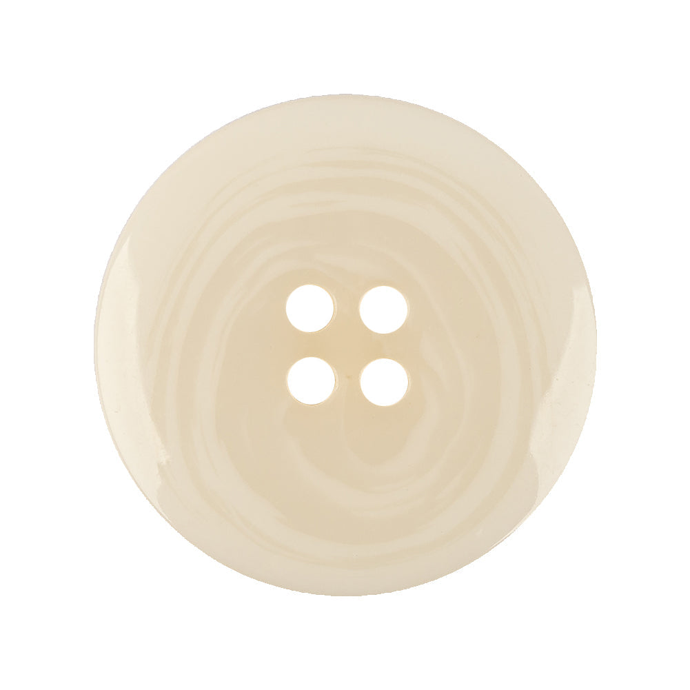 Italian Natural Swirls Tire Rimmed 4-Hole Plastic Button - 44L/28mm